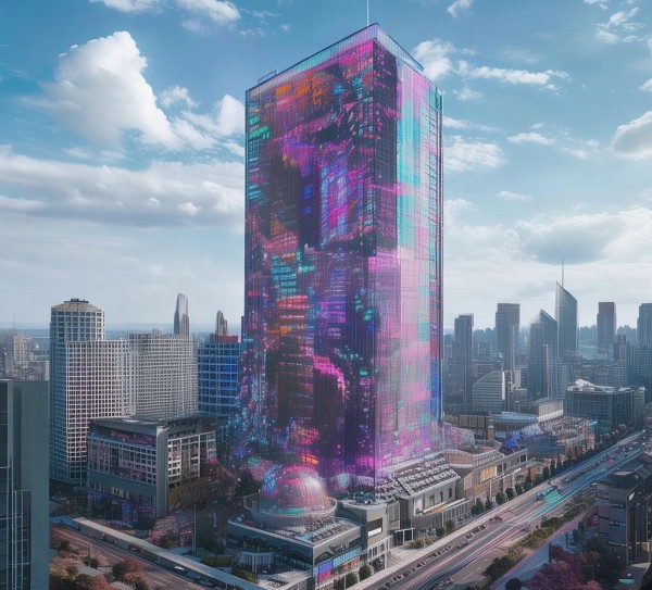 视觉奇遇，建筑广告位的视觉体验与设计解析